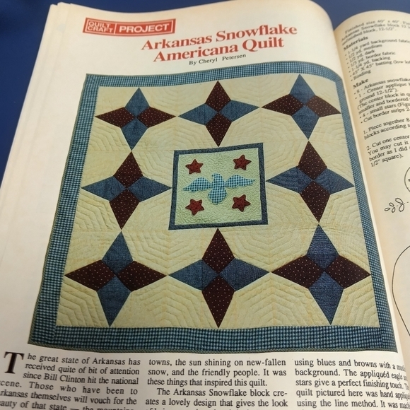 Vintage Quilt Craft Magazine June 1983 Quilting Quilt Patterns Butterfly Quilt - Picture 8 of 10